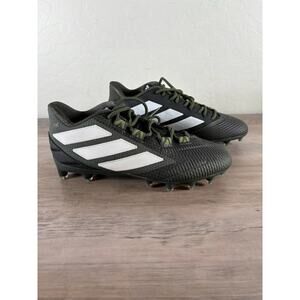 Adidas Freak Carbon Low Football Cleats Gray Green Men's Size‎ 8.5 NWOB